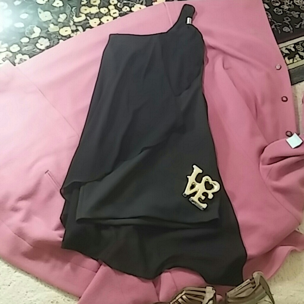 BEBE Black Evening Dress S/P